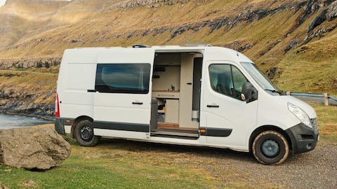 Faroe Islands Campervan – 15 Min Walk from Airport