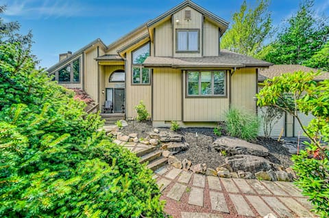 [NEW]Lux Pocono 3.7-acre Serene Escape |Sauna|Game