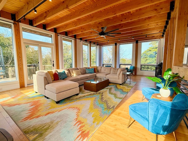 Modern All-suite Home • Rooftop • Bay Views • Pool - Fire Island, NY