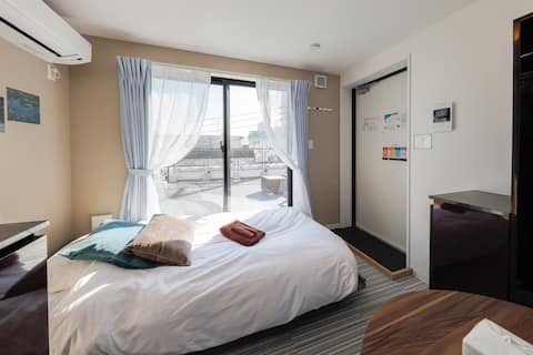 D/7 mins walk to nearest sta/Shinjuku/1p/Wifi
