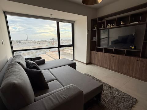 Successful Airbnb property: Comfortable apartment in front of the TSM stadium in Torreón