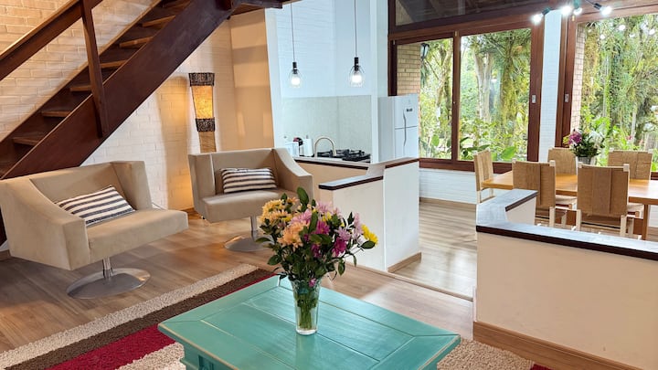 Cabana Aconchegante Com Lareira & Vista - São Francisco de Paula
