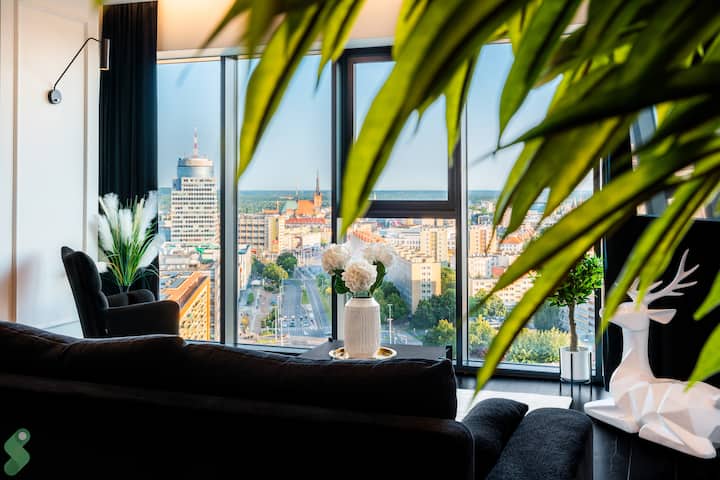 Hanza Black&white 17floor Spa Pool Parking Stayly - Szczecin