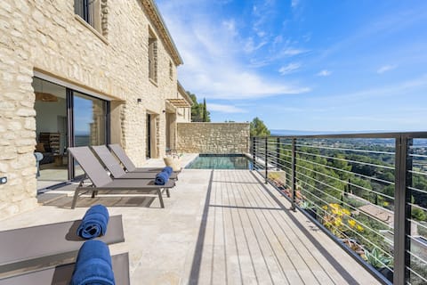 Maison Balma - Pool and scenic view