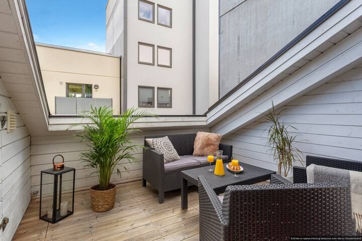 15 minutter fra Oslo S l Parkering l Priv Balcony gallery image 4