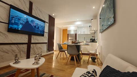 Top performing Airbnb: Stylish Apartment in Santa Fe Business District in Santa Fe Peña Blanca
