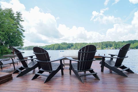 Lakefront Lookout-Hot tub-Fireplace-Dock-Game Room