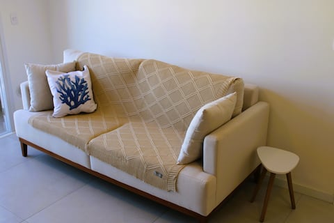 Top Airbnb: New Apartment with Sea View Steps from the Beach in Florianópolis