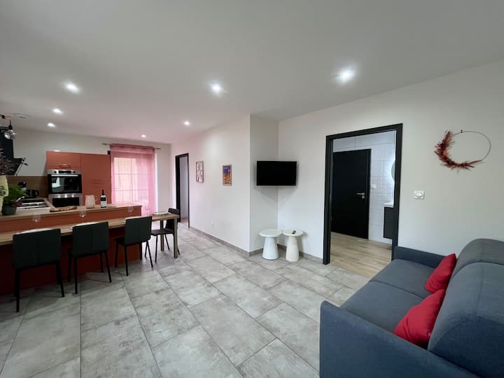 4,93/5 • 5 Min Beaune • Parking Gratuit • 4 Pers - Meursault