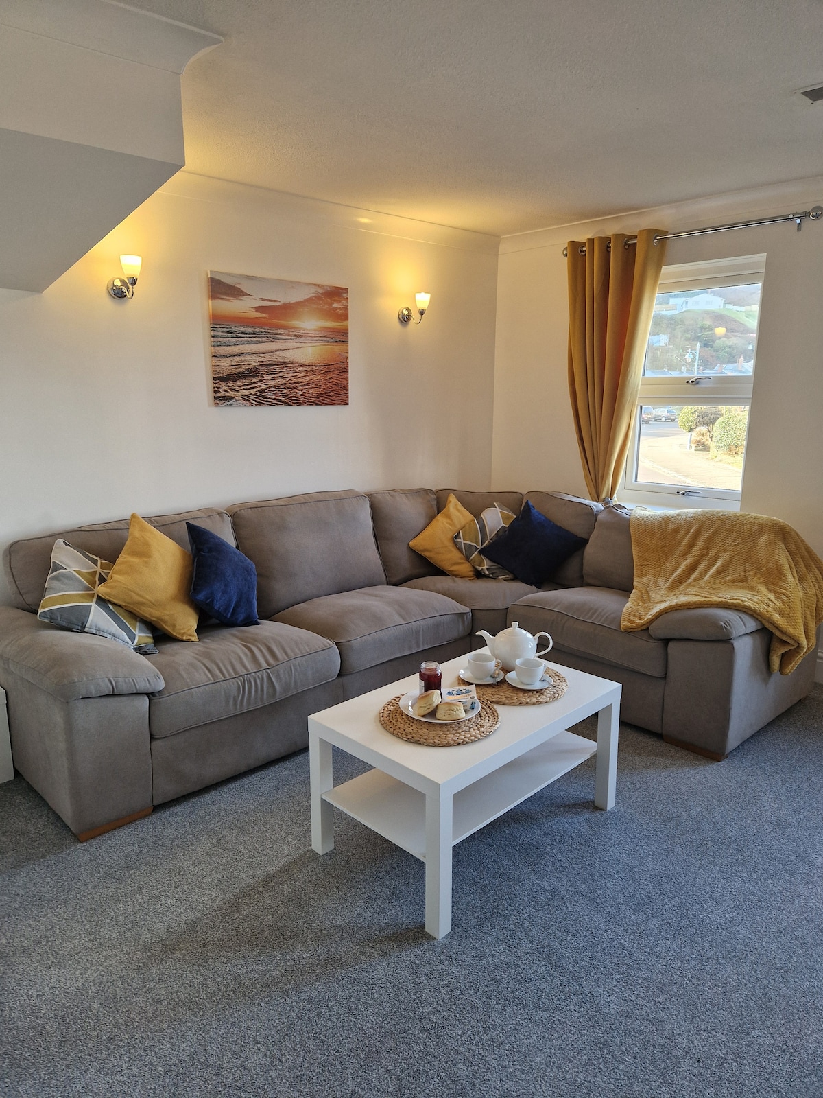 Successful Airbnb property: Harbour View apartment in Portreath in Portreath