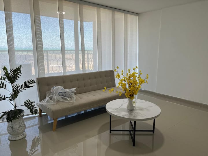 R8 Balcón Mar Vacaciones O Trabajo, Comodo Seguro - Riohacha