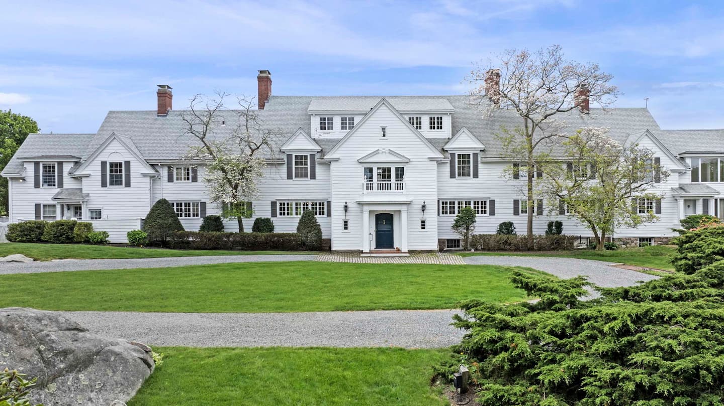 Cranberry Hill — aerial view over the Back Shore