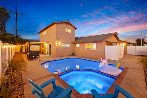 Spacious Family Pool Home 5B 3BA | Near Disney