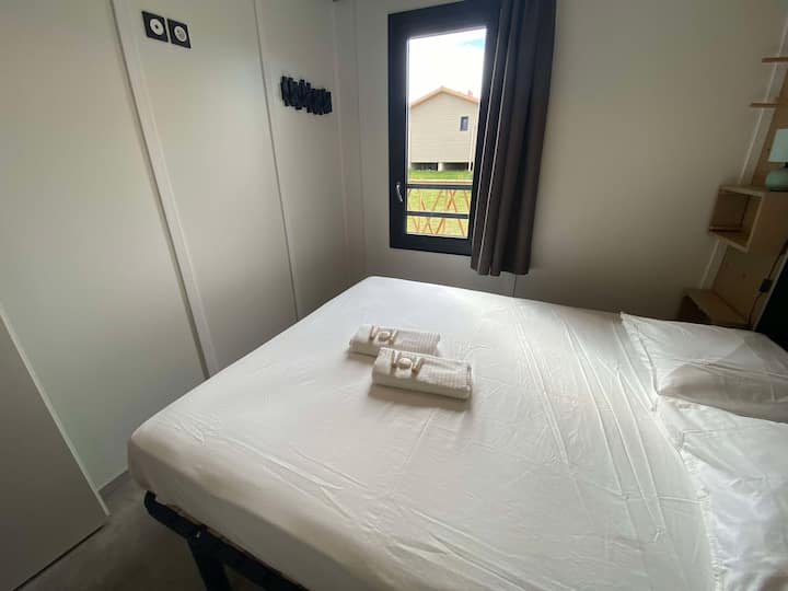 Chalet Cosy 6  Pers *Piscine* Plages à 15 Min - Saubion