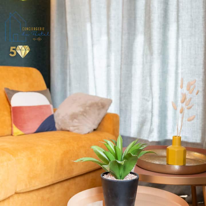Le Grillon De Pongo Elégant T2 Avec Balcons - Ax-les-Thermes