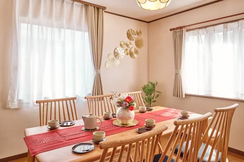 Kids-Friendly Toji-View | Free Parking | Family-Friendly 4-Bedroom | Maximum 10 Guests