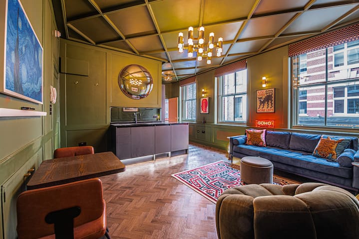 Stylish 2Bed Flat interiors designed by Soho House