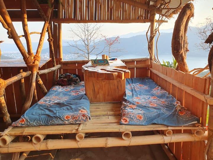Bica Eco-village : Wood Hut In Nature (Bm) - Pokhara