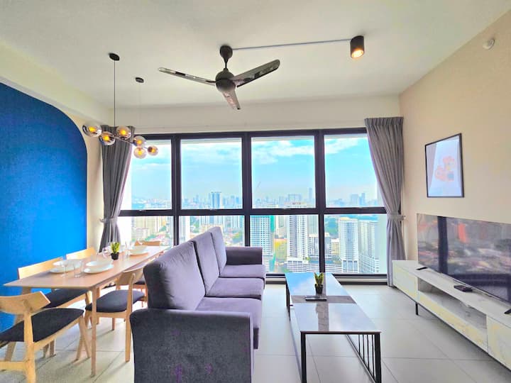 3br Urban Highfloor Seaview Corner Georgetown B373 - George Town