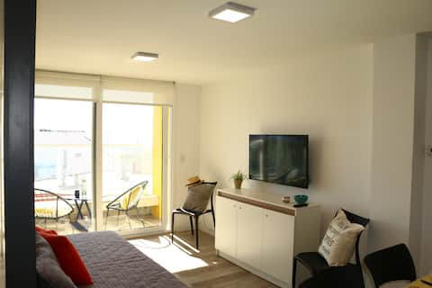 Top Airbnb: Enjoy Ocean View Apartment 2 in Mogotes Area in Mar Del Plata
