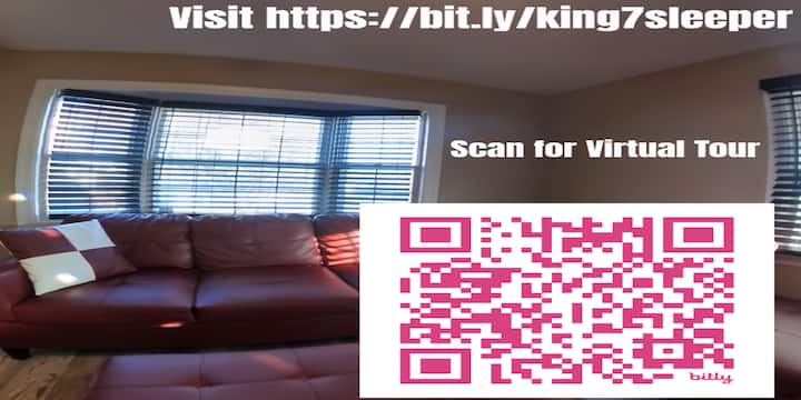 7 Person King 4 Bedroom Sleeper Free Driveway Pkng - Glendora, NJ