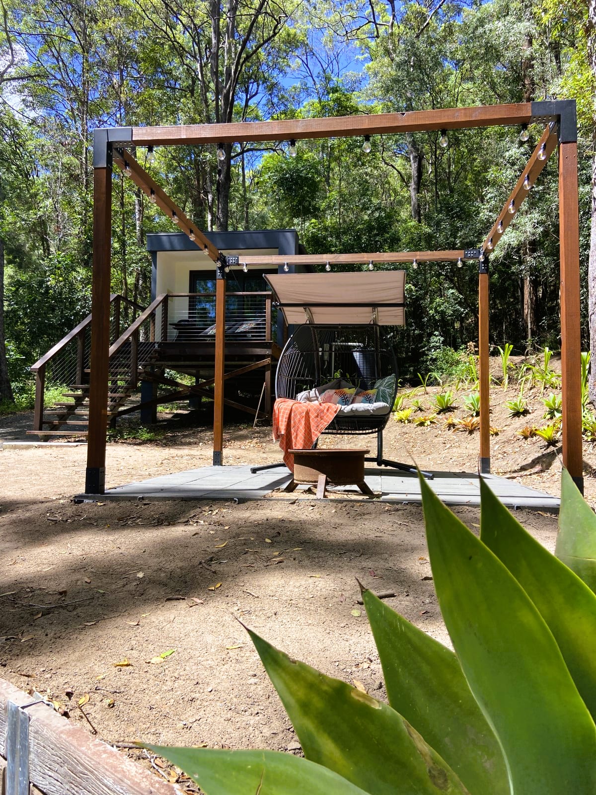 Sunset Ridge - King Bed Cabin & Breakfast Basket — photo via the host's Airbnb listing