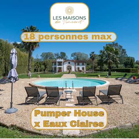 Double accommodation in large park (max 18 people)