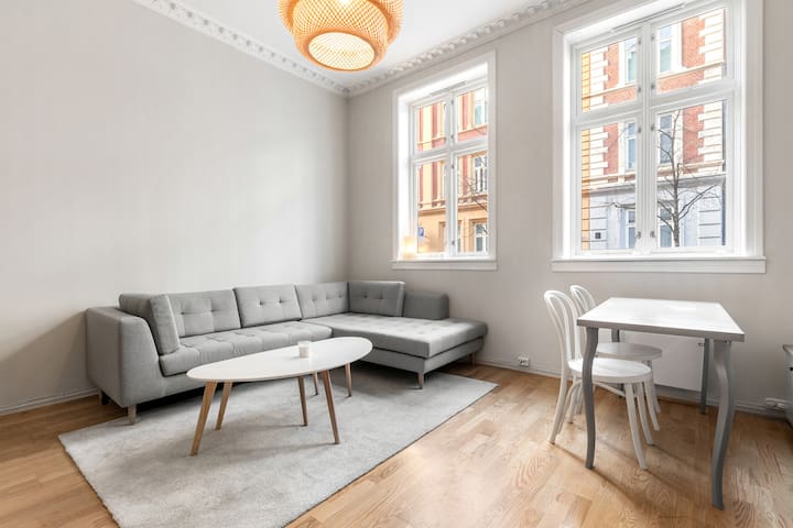 Leilighet med unik sjarm i hjertet av Oslo