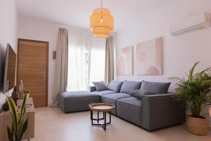 Bali-style One Bedroom Apt | Lighthouse Beach - Paphos