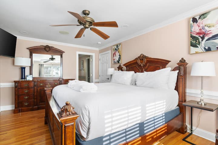 Dormitorio 1, cama tamaño king