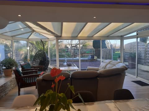 House 10 people, 5 bedrooms, 4 stars