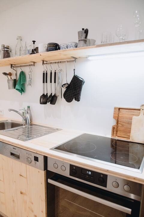 Popular Airbnb listing: D13 - Modern apartment with mountain views and garden in Grainau