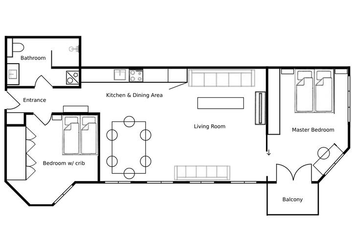 Stunning 2 BR Home on Nyhavn w/Private Balcony gallery image 4