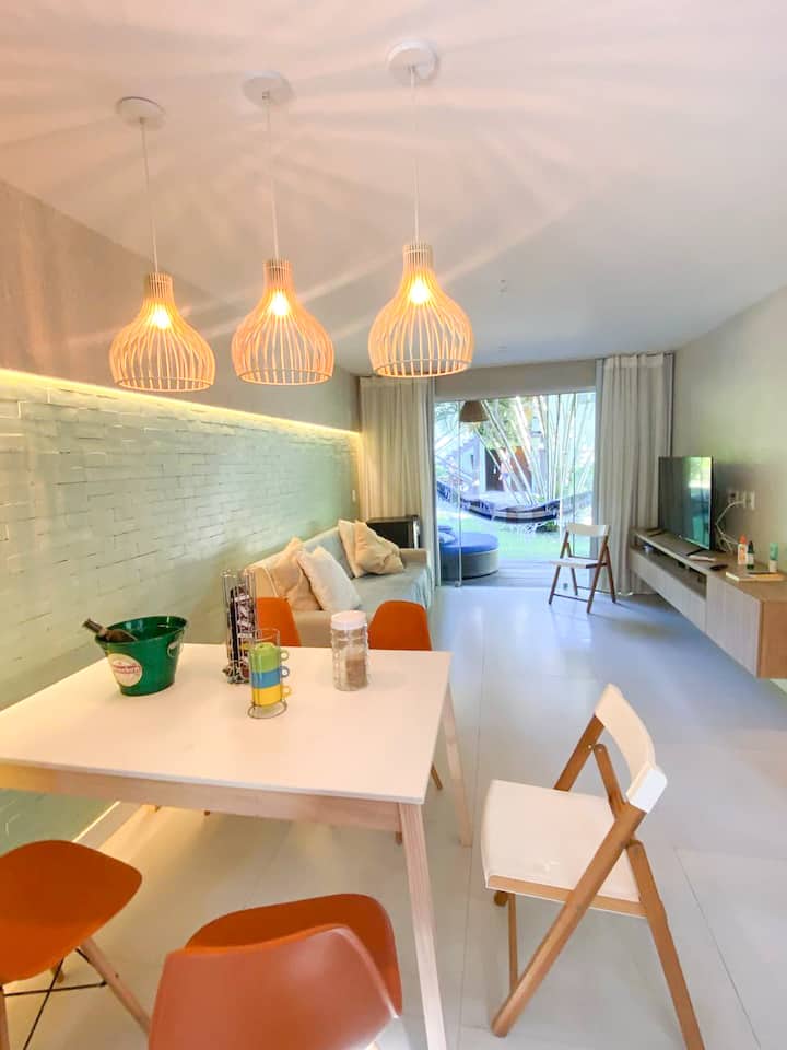 Quarto E Sala Com Piscina, Maceió - Villas Pratagy - Maceió