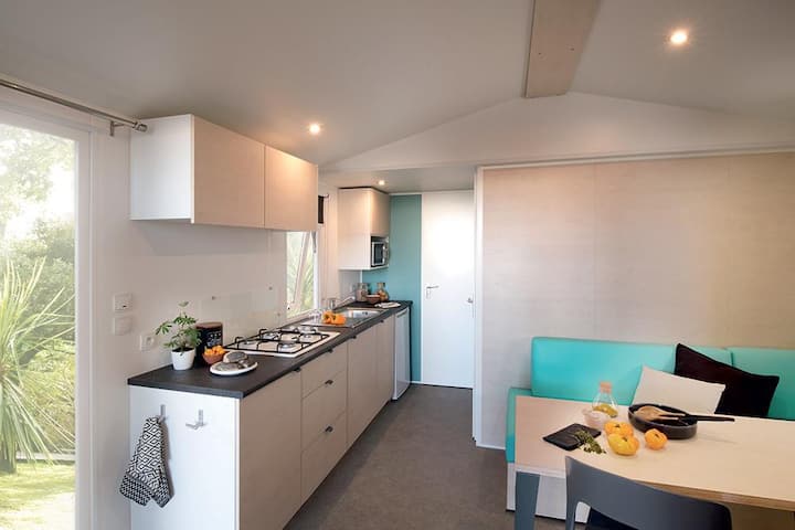 Mobil-home Climatisé 4 Personnes 2 Chambres - Bonifacio