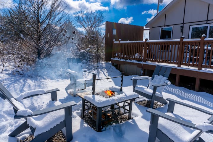 [Lazy Spring] Hot Tub Nature Fire Place Relax - Oklahoma