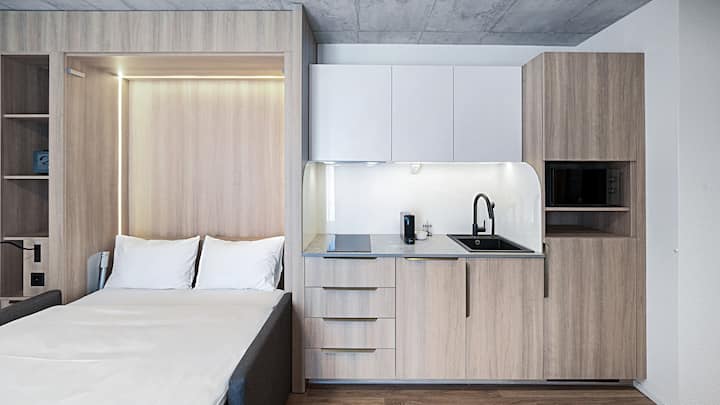 Mooi Basic Murphy Apartment Mit Balkon - Bienne