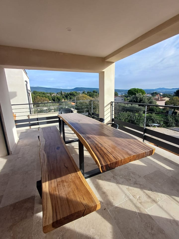 T3, 8 Couchages, Grande Terrasse, Vue Mer Parking - La Ciotat