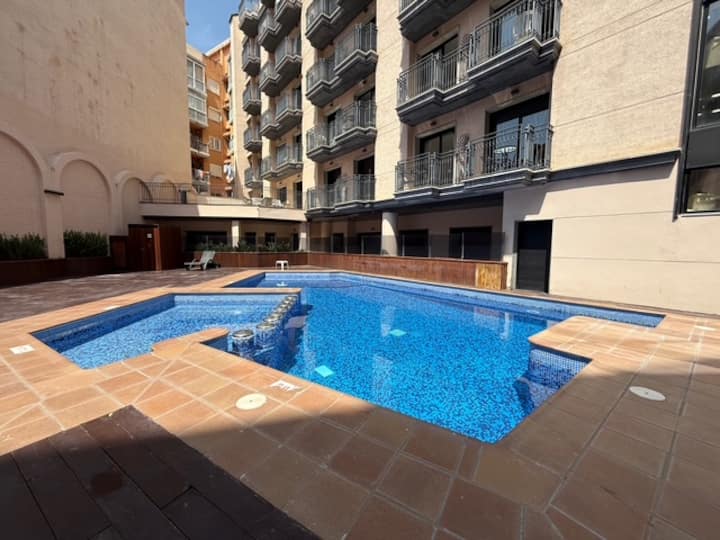 Apartment Design Equipped Central With Pool - Lloret de Mar