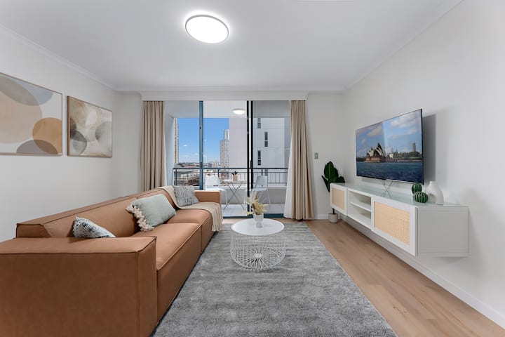 Luxe City Unit | Free Parking | King & 2 Singles - Sydney