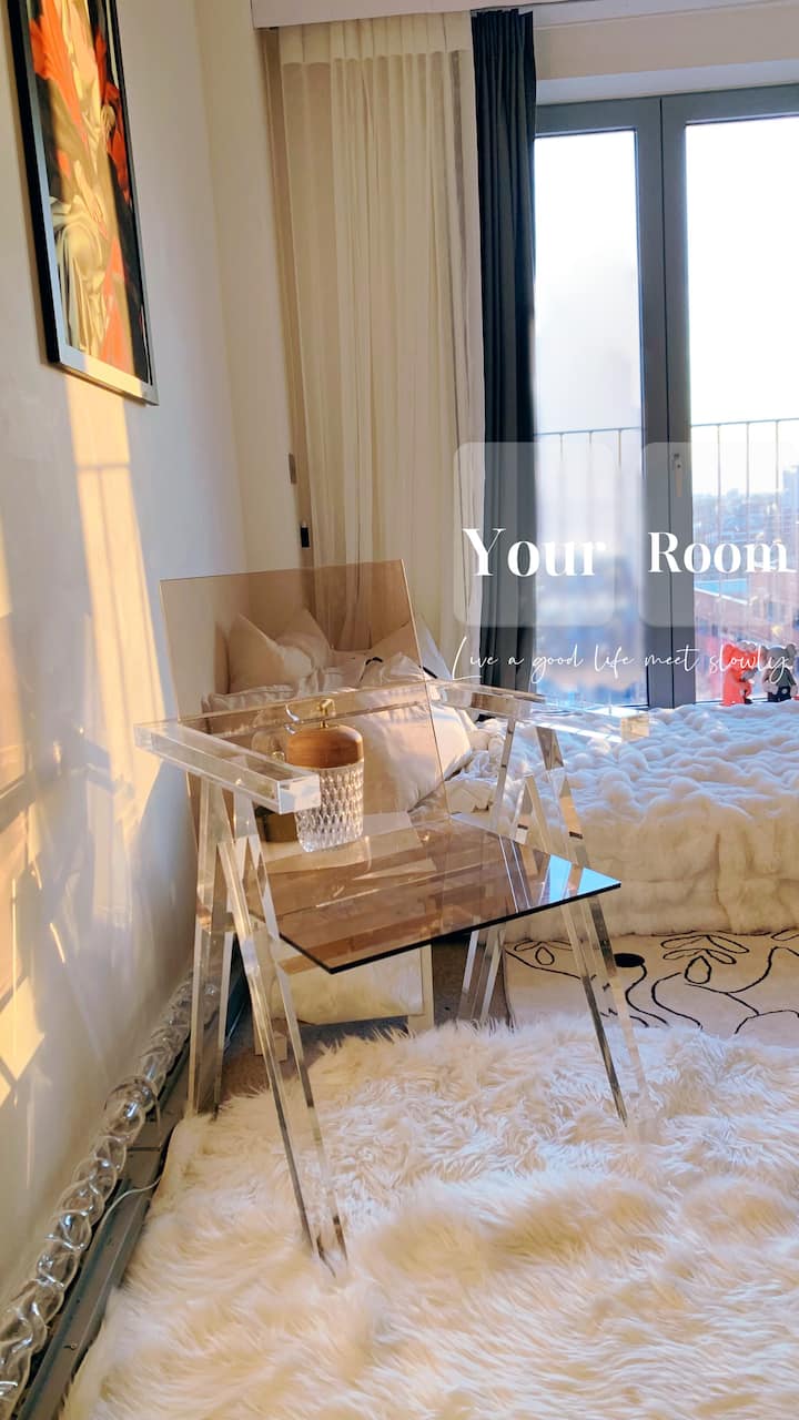 krevat me bazament druri me profil të ulët, jo kornizë tradicionale krevati