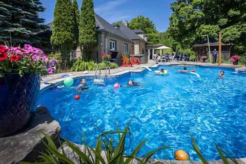 Forest Villa for Large Group with Swim Spa & pool