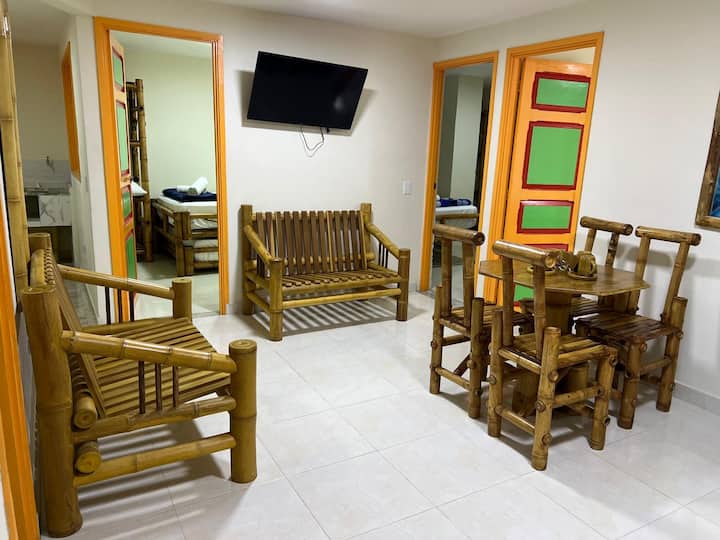 Hermoso Apartamento Temático "La Amarilla" - Filandia