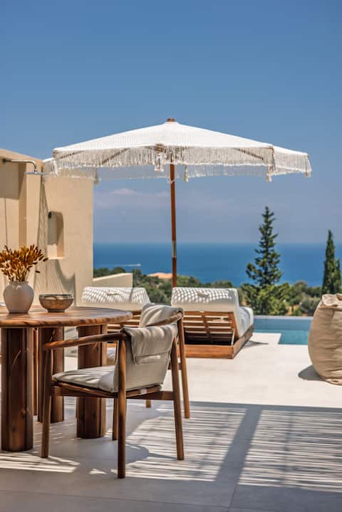 Nousa Villas: Luna – Private Sea View Retreat