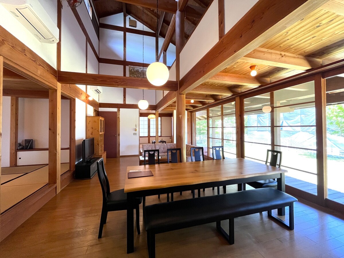 伊根の舟屋まで10分/天橋立まで7分/最大15人/一棟貸切/BBQ・花火OK/大