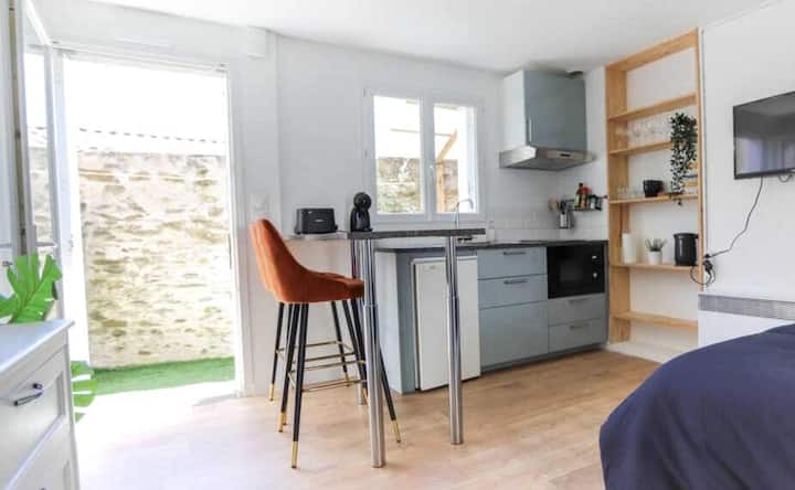 Studio Calme Avec Extérieur Et Entrée Autonome - Saint-Sébastien-sur-Loire