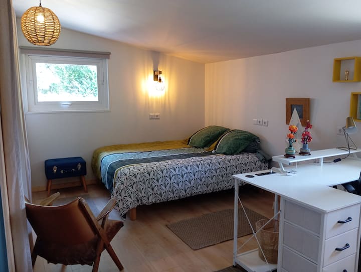 Kuća 1: glavna spavaća soba 26 m²