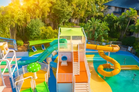 Turtle Beach Family Resort &Aqua Park:Heated pools