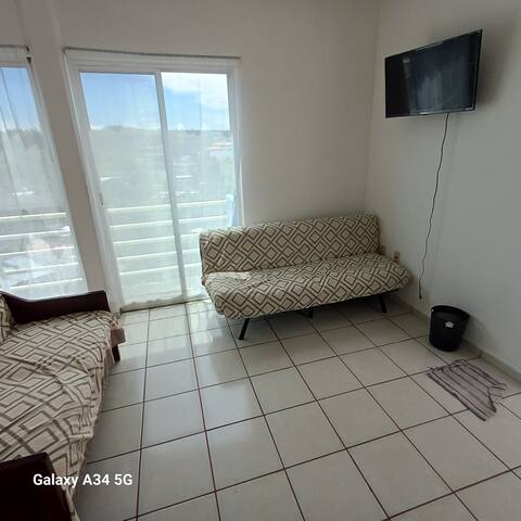 Popular Airbnb listing: Relaxing, comfortable apartment, pool and green areas in Temixco
