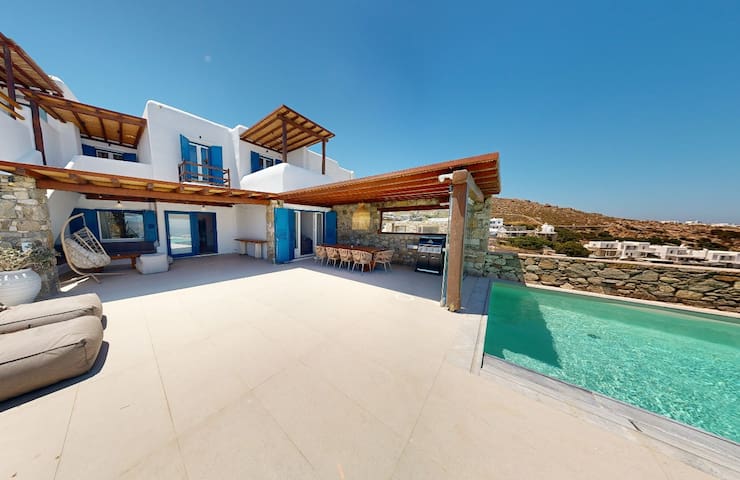 Villa Idro Mykonos • 5BR+Suite